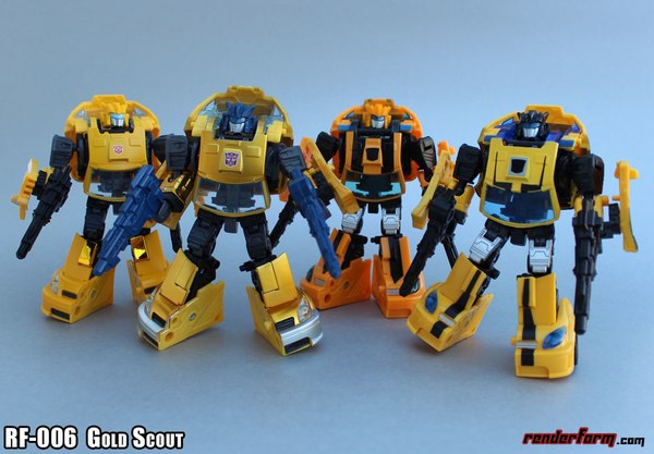 Transformers Goldbug Renderform  (5 of 8)